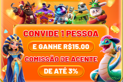 Imagem promocional da experiência de game da sss55bet